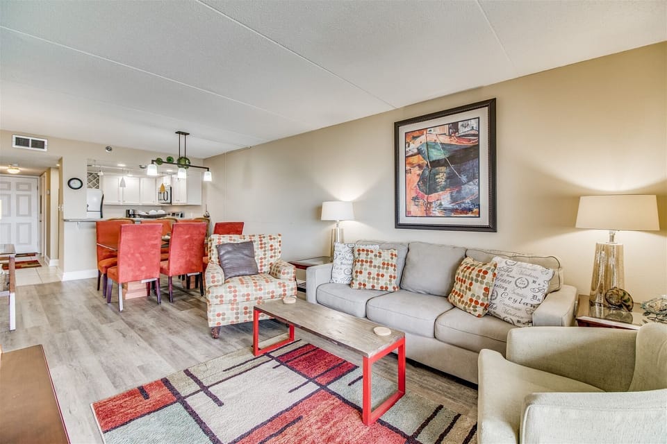 Ocean Breeze West 303 Living Room