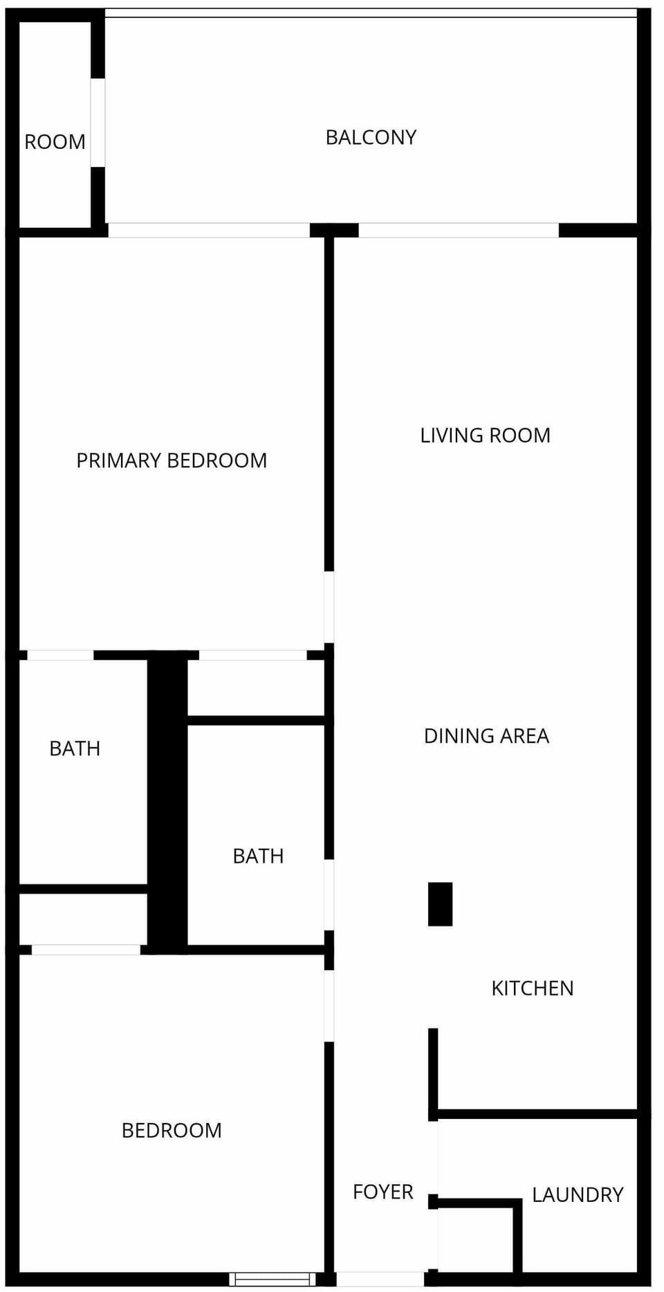 Ocean Breeze West 804- Floor Plan