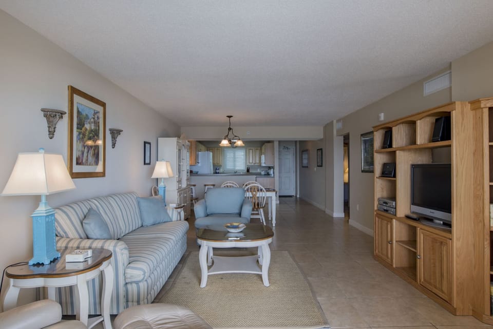 Sandy Key 235 Living Room and Dining Room