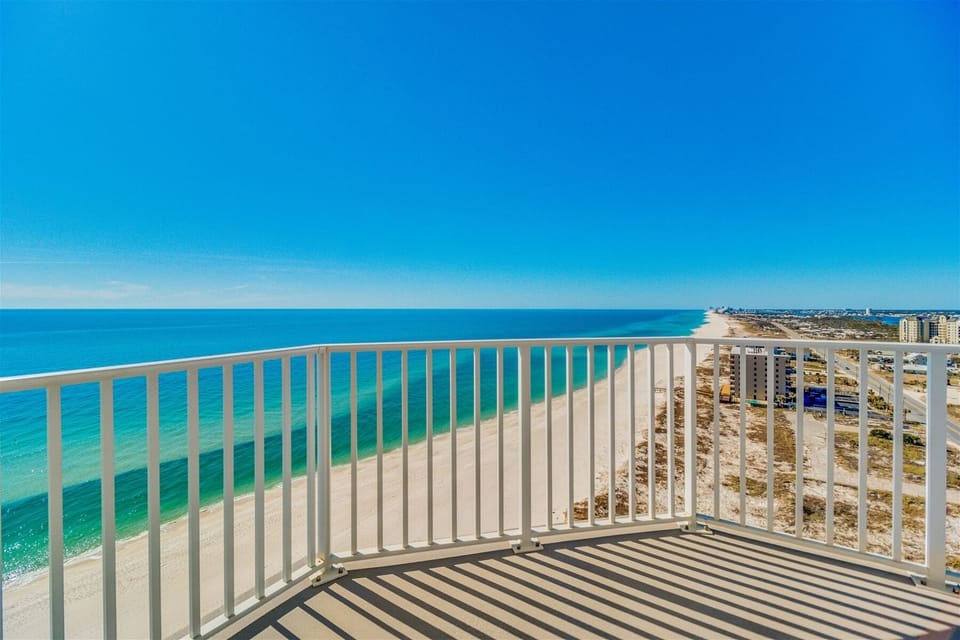 Windemere 1508 View From Balcony Onto Beach In Perdido Key