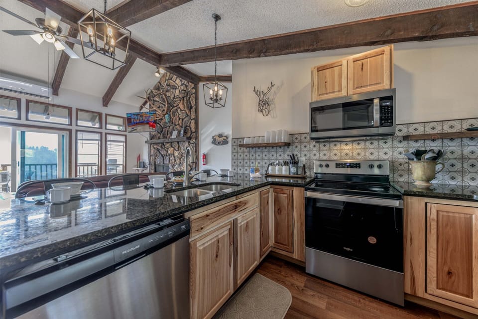 Kitchen - Stainless Steel Appliances - Second Floor