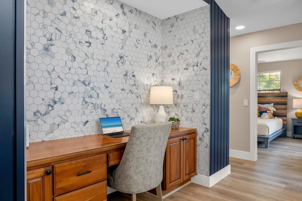 Office nook.
