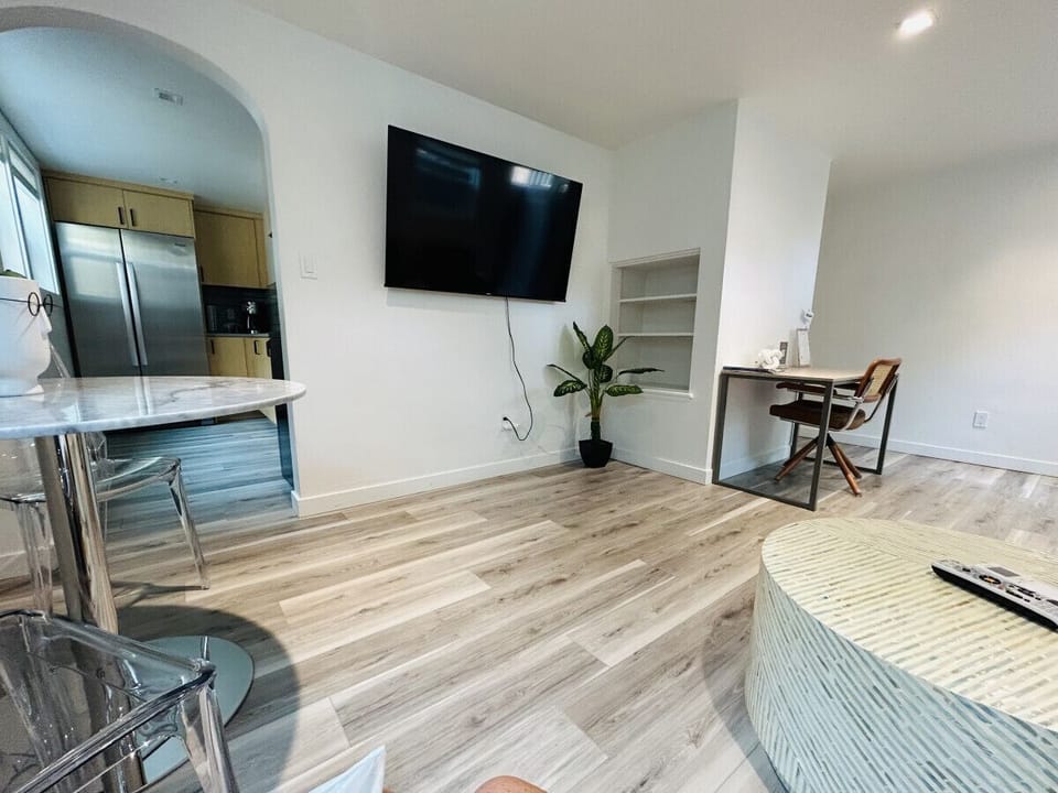 Kitchen from living room