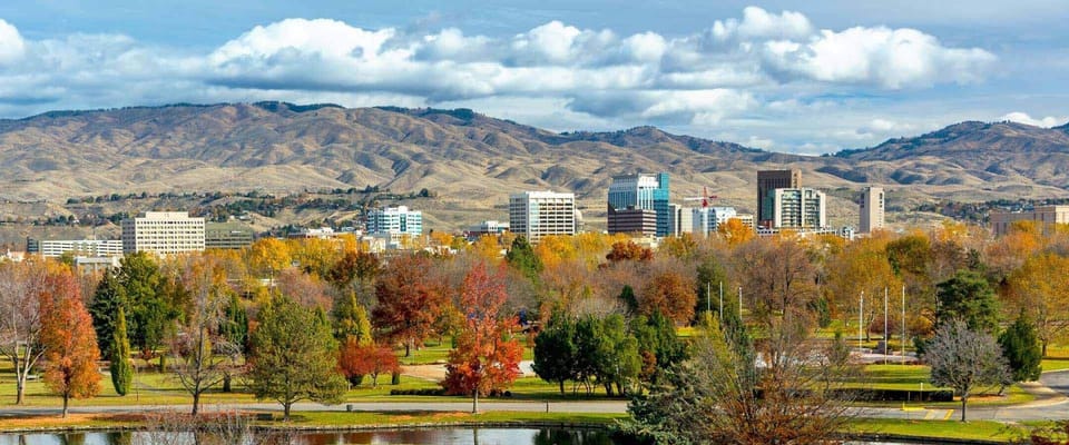 Relaxing Boise City Park