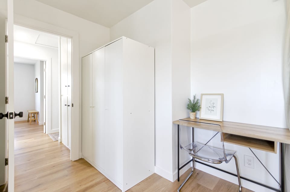 Master Bedroom Closet and Desk