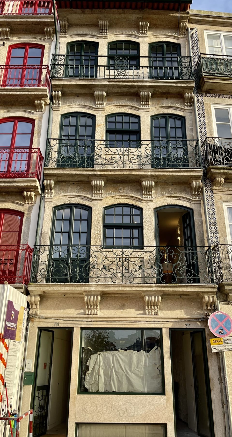 Apartment facade