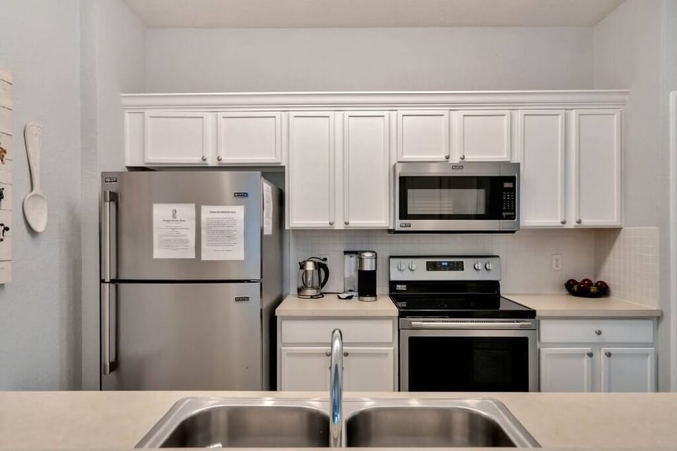 Modern feel with everything you will need.