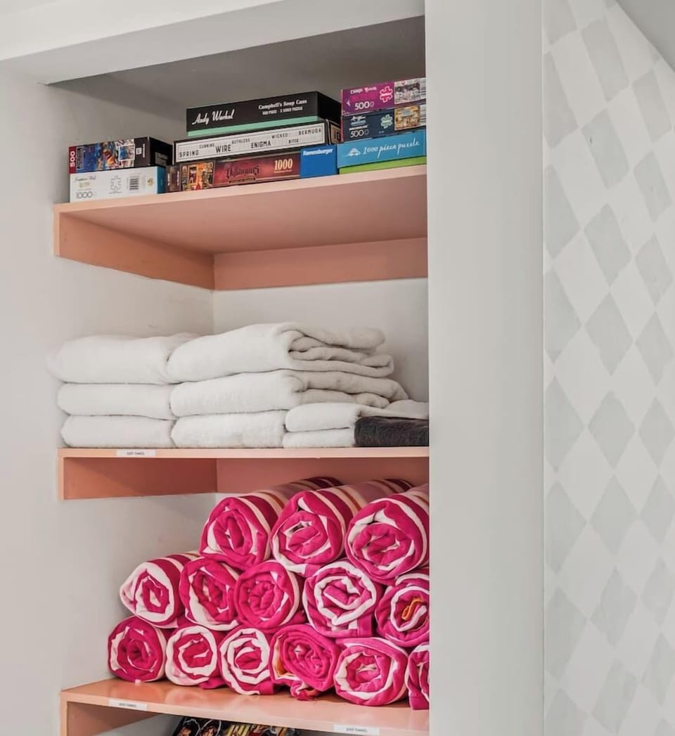 Games & Towels near by 2nd Bathroom
