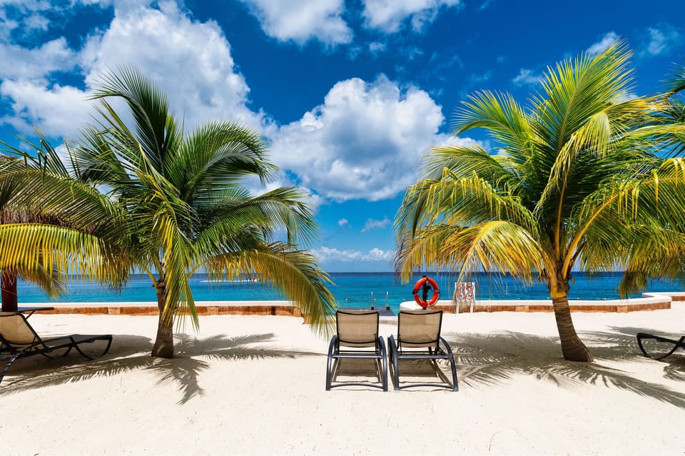 Beach front view.
