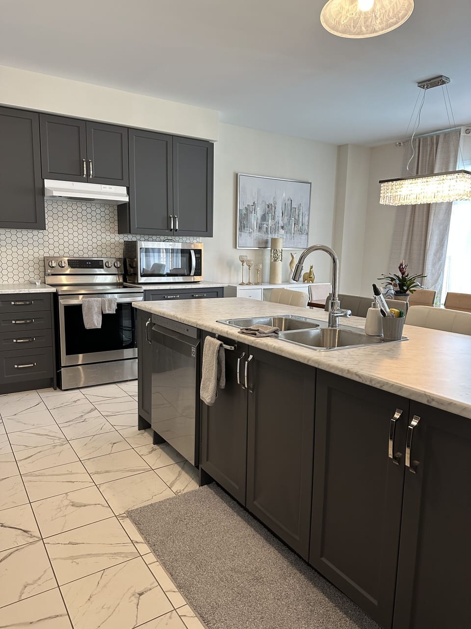 Kitchen counter top