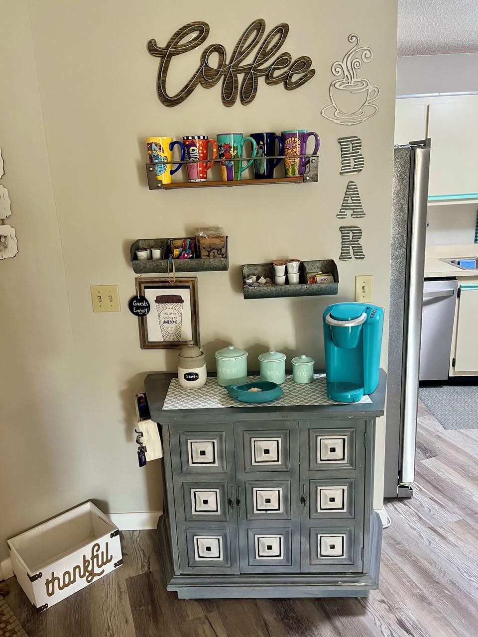 Help yourself to snacks!