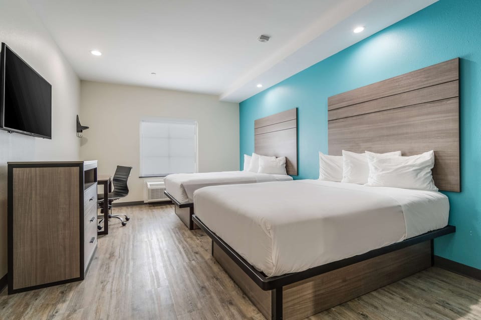 Step into a bright, spacious room made for deep sleep.