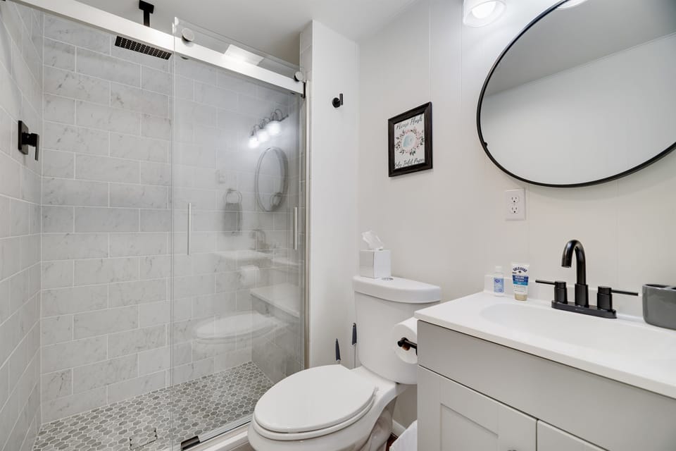 2nd floor Bathroom with walk-in Shower! 