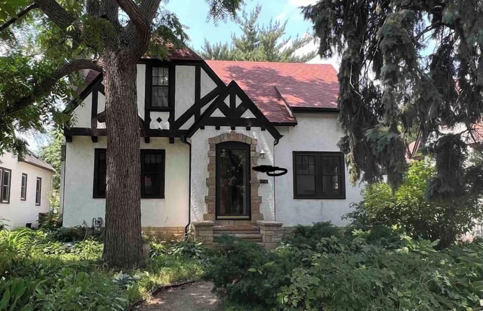 Hygge house in the summer