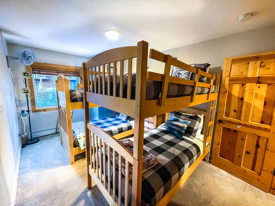 Bedroom with Two Bunk Beds - Bedroom with two, twin bunk beds.