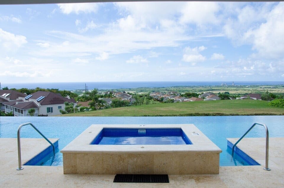 The Infinity Pool - One of our many pools
