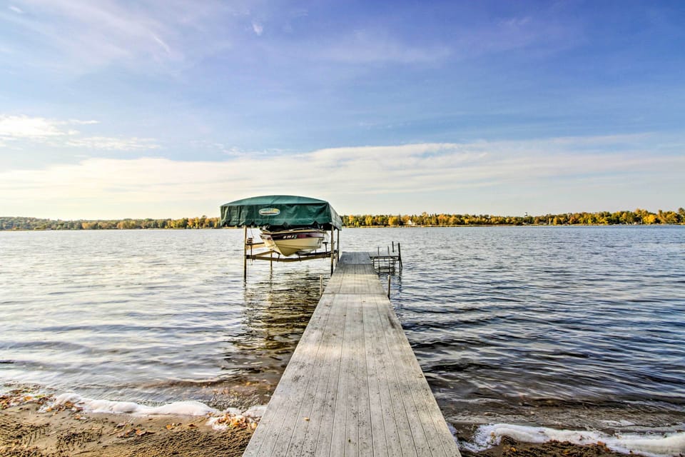 On-Site Lake Access | Boat Unavailable for Guest Use