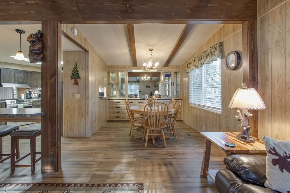 Dining area with room for everyone