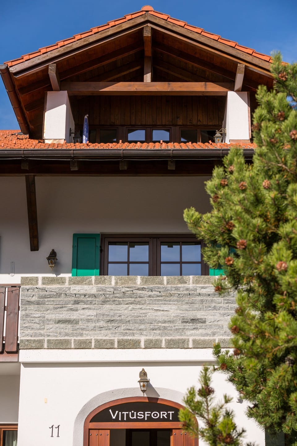 Exterior detail