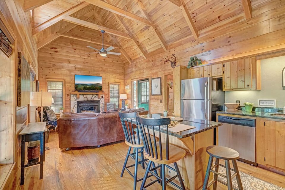 Open Floor Plan---Kitchen/Living Room Areas