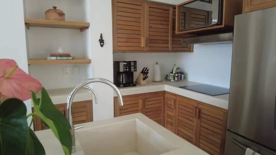 kitchen with filtered water for drinking