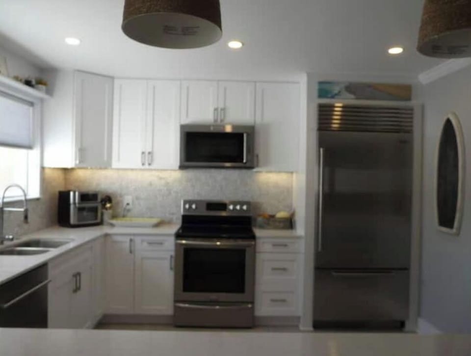 Newly renovated kitchen.
