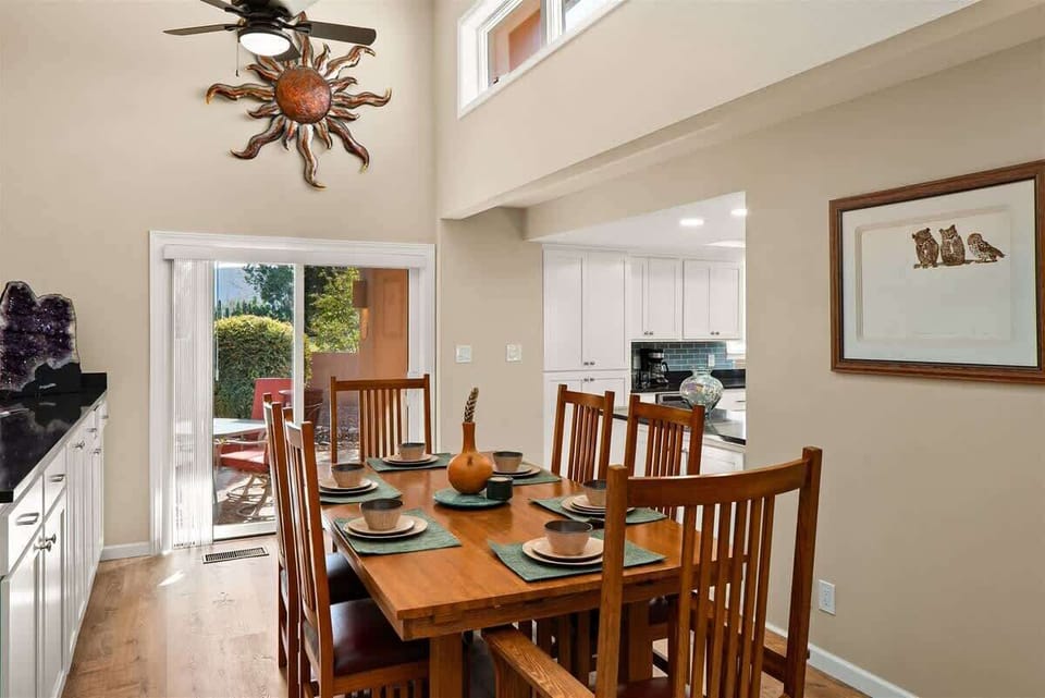 Dine indoors or out