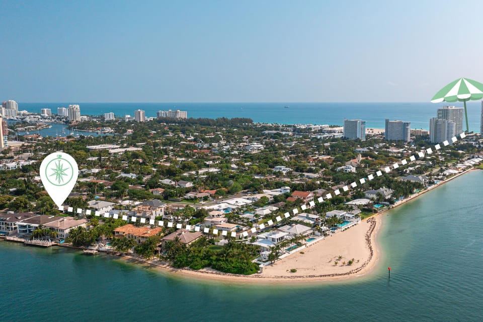It's just a short 13 minute walk or 2 minute Golf Cart ride to the beach.