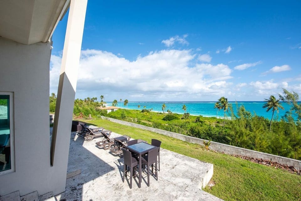 Breathtaking views from the patio.