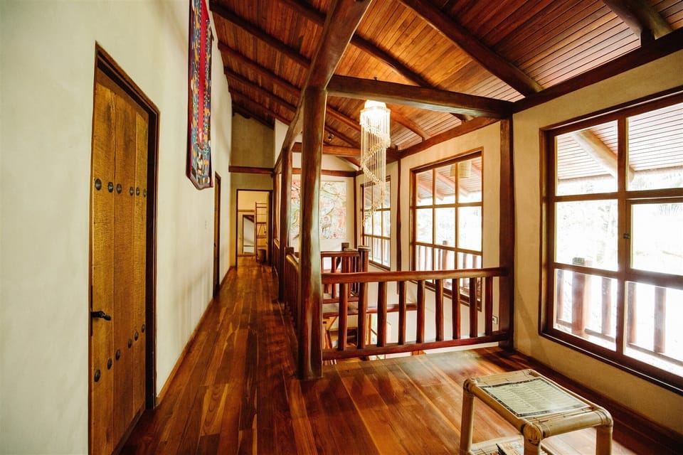 Casona, upstairs guest rooms