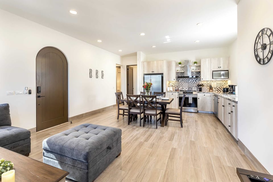 Living and dining area