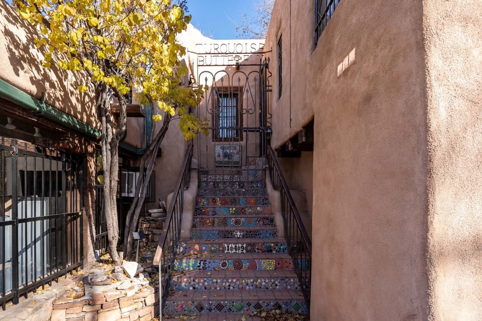 Southwest Theme Stairs to Unit