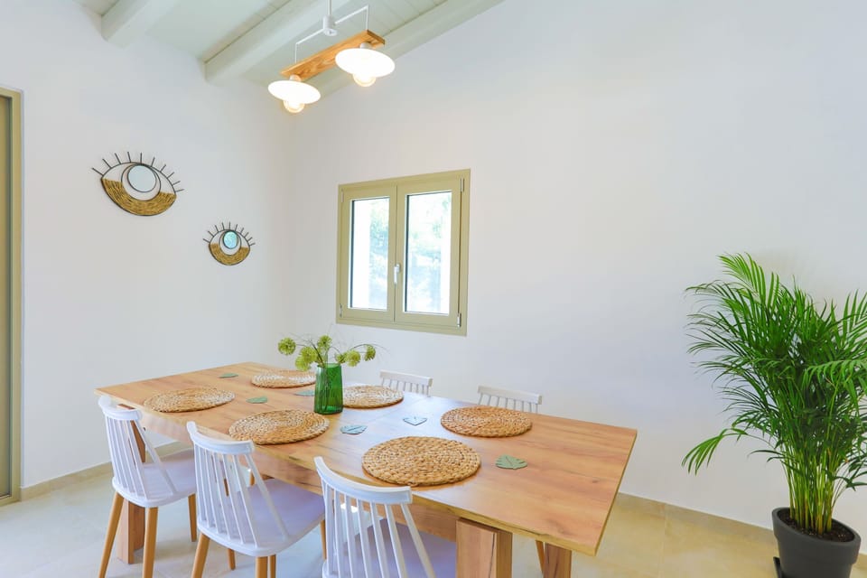 Delightful indoor dining area