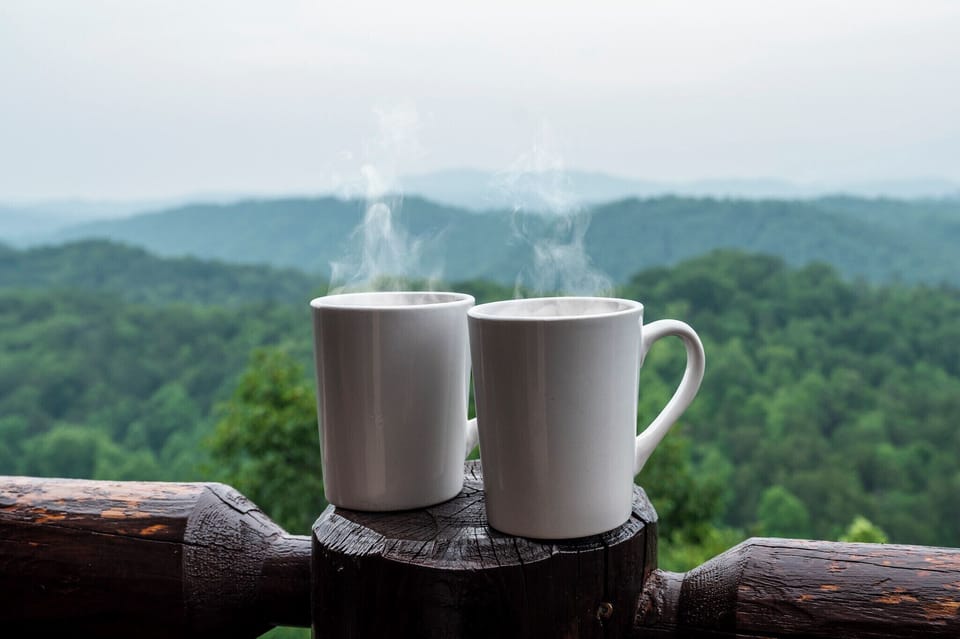 Morning bliss: savor the perfect blend with a side of Smoky perfection