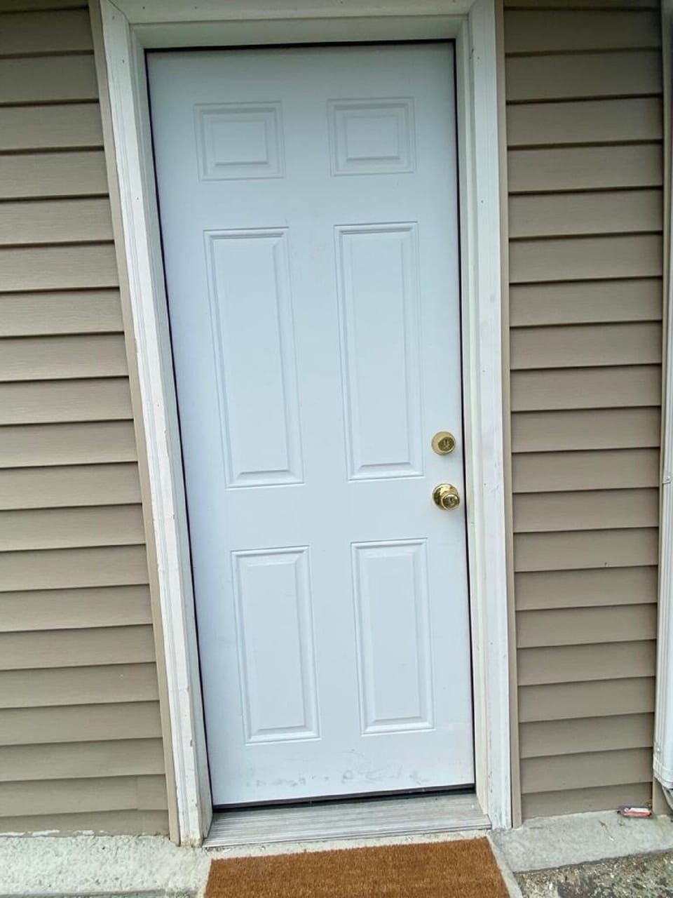 Front door.