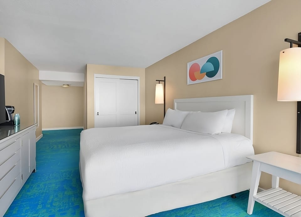 Enjoy spacious comfort with ample storage for longer stays.