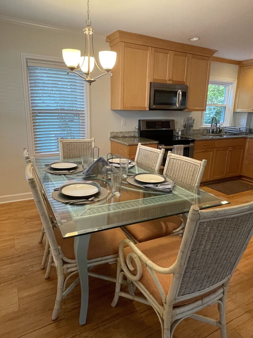 Main floor dining area.