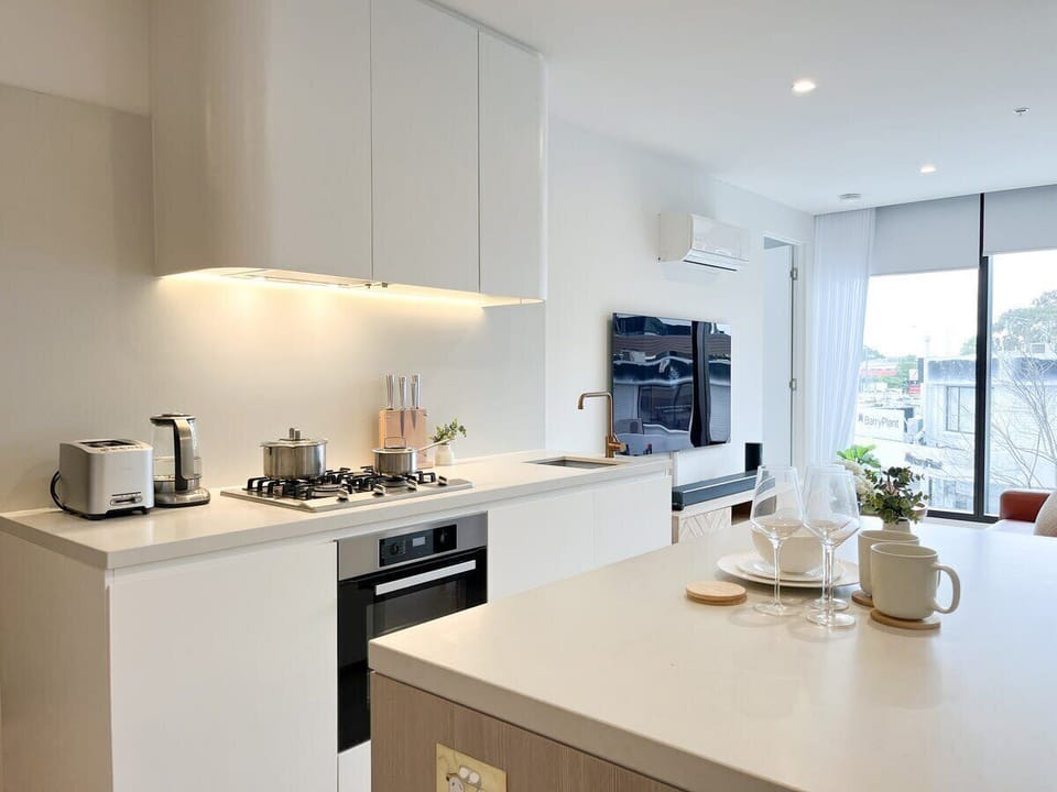 Spacious open kitchen