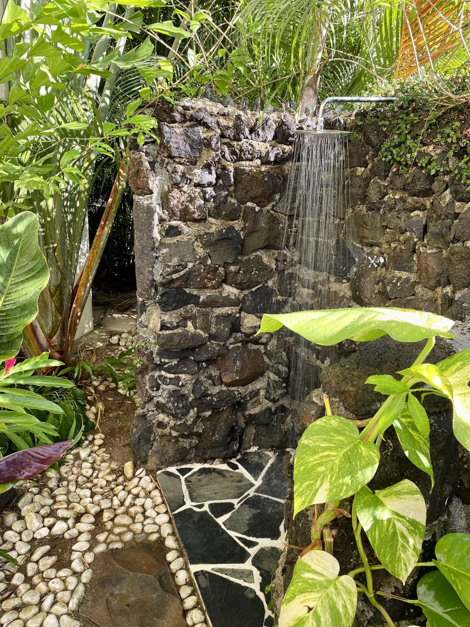 Outdoor shower