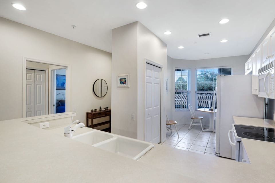 Kitchen and pantry view