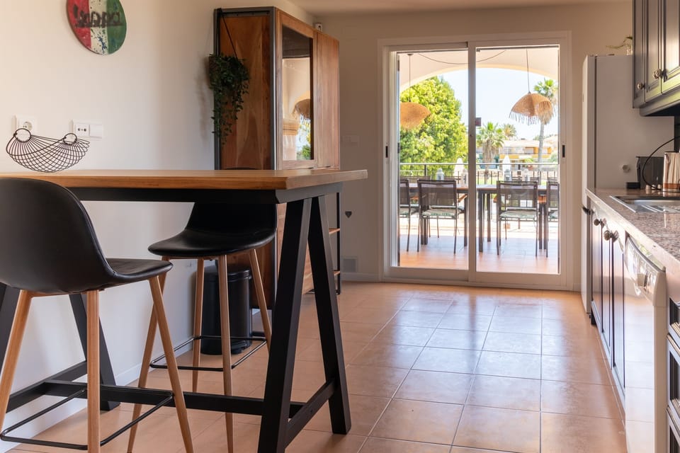 Seat in the kitchen