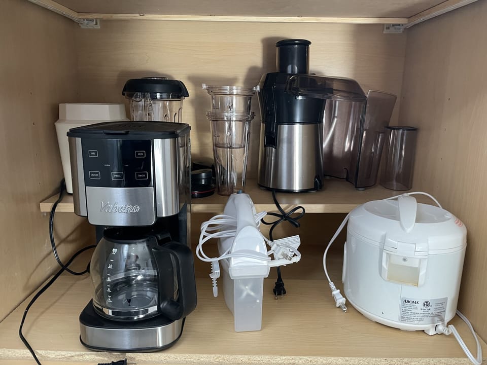 Lots of special appliances