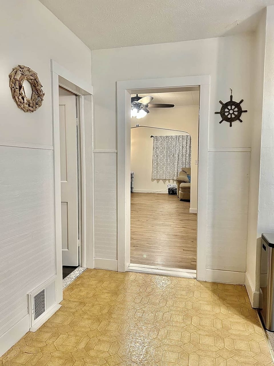 Looking into the Dining and Living Rooms from the Kitchen