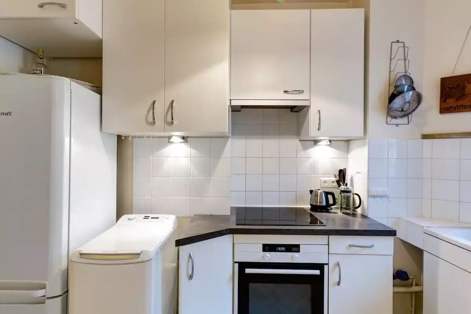 These cabinets hold everything you need to make the perfect Parisian meal