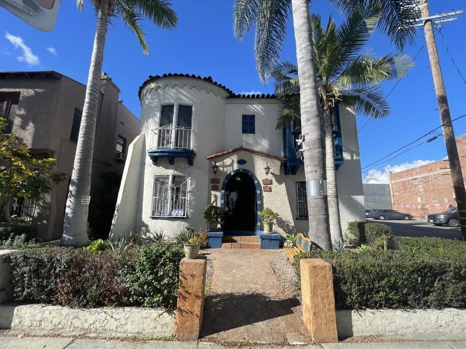 Front of the building