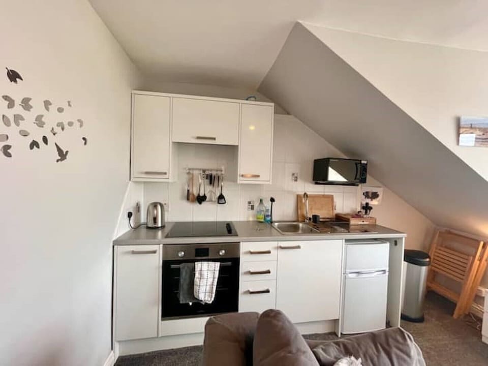 Kitchen area in the living room
