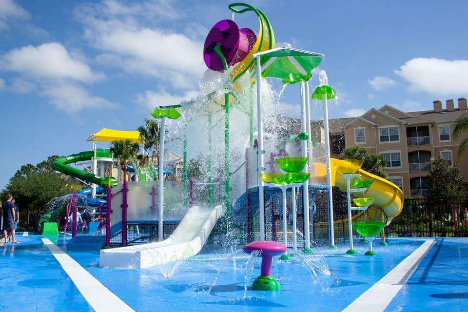 Splash pad area 