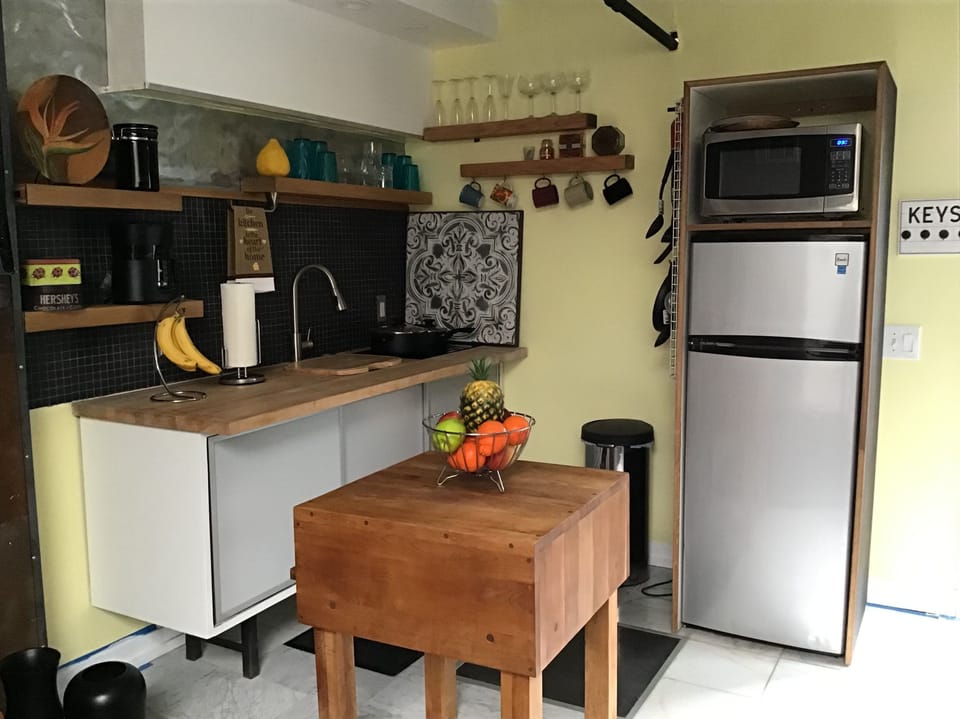 Your studio kitchenette