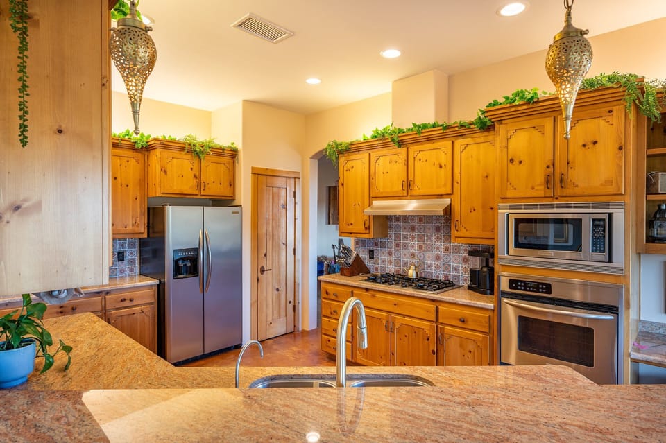 Chef's kitchen.