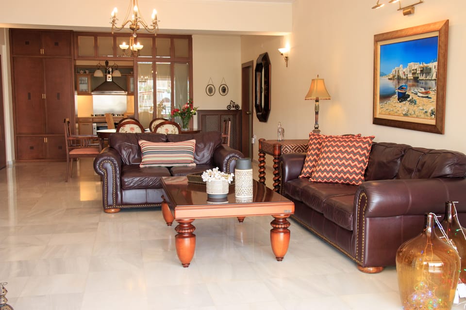 Dining and Living Room Area